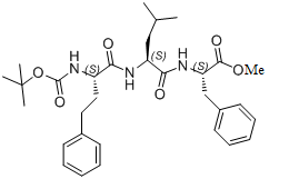 N-[(S)-2-(叔丁氧羰基氨基)-4-苯基丁?；鵠-L-亮氨酰-L-苯丙氨酸甲酯